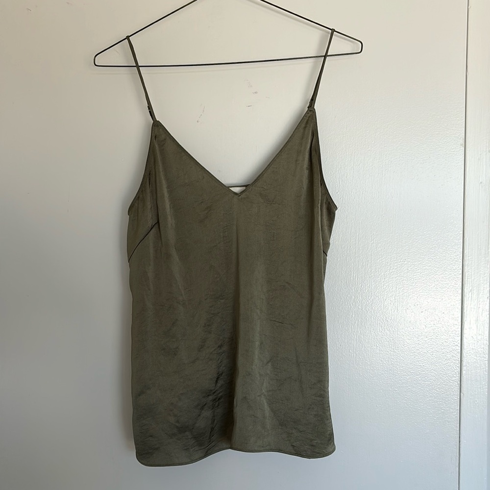 Wilfred tank sage green - S